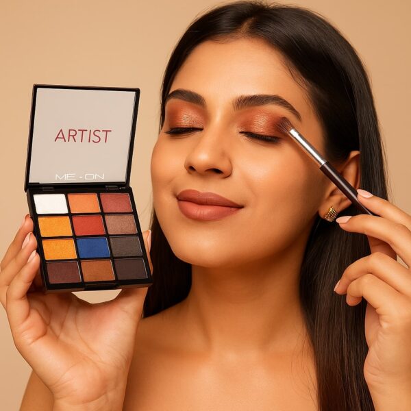 ME-ON HD Artist Eyeshadow Palette Application Usage