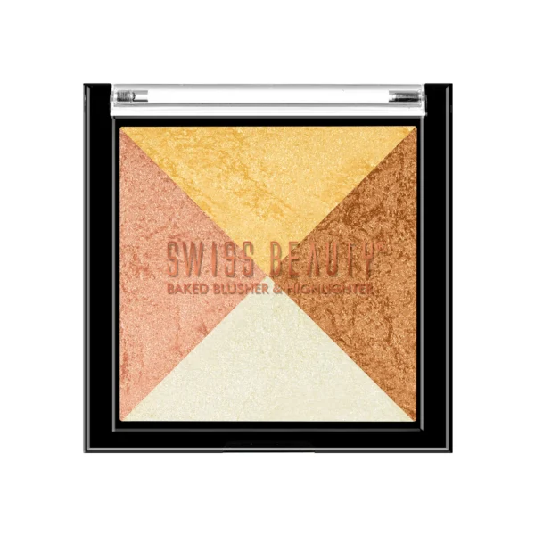 Swiss Beauty Baked Blusher and Highlighter 06