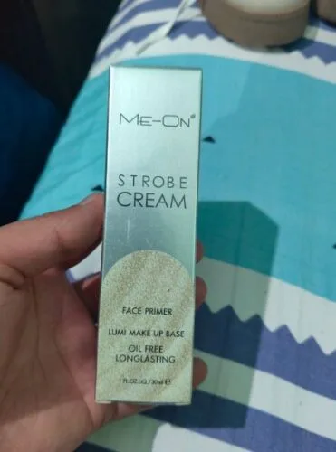 ME-ON Strobe Cream Face Primer | Luminous Glow | Hydrating Primer | Oil Free | Natural Radiance Glow | 30ml photo review