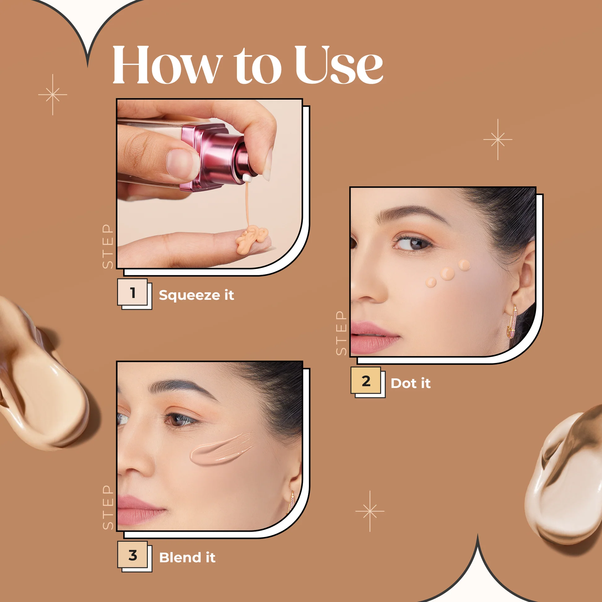 Hilary Rhoda HD Foundation - 03 Natural Beige | Full Coverage | 35ml - Image 6