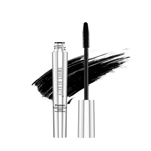 Swiss Beauty Precision Mascara | Thick Lashes | Black | Quick Dry | 8.5ml