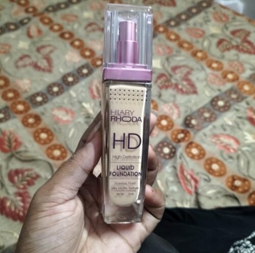Hilary Rhoda HD Foundation - 03 Natural Beige | Full Coverage | 35ml photo review