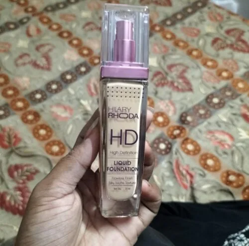 Hilary Rhoda HD Foundation - 03 Natural Beige | Full Coverage | 35ml photo review