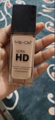 Me-ON Ultra HD Foundation - N01[IVORY] | Lightweight | Natural Finish | 30ml | Long Lasting | Cruelty-Free photo review