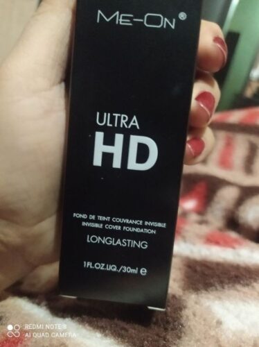 Me-ON Ultra HD Foundation - N01[IVORY] | Lightweight | Natural Finish | 30ml | Long Lasting | Cruelty-Free photo review