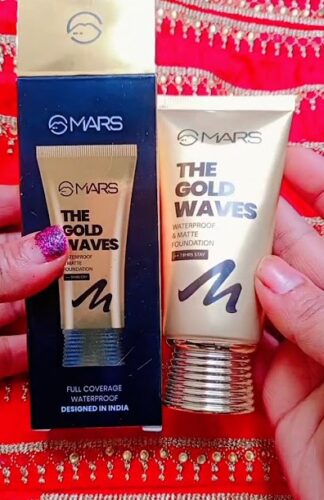 MARS The Gold Waves Waterproof and Ultra Hydrating Foundation [Color No. 102] photo review