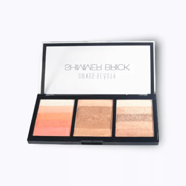swiss beauty highlighter palette 15 shades