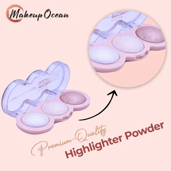mars baked highlighter powder palette