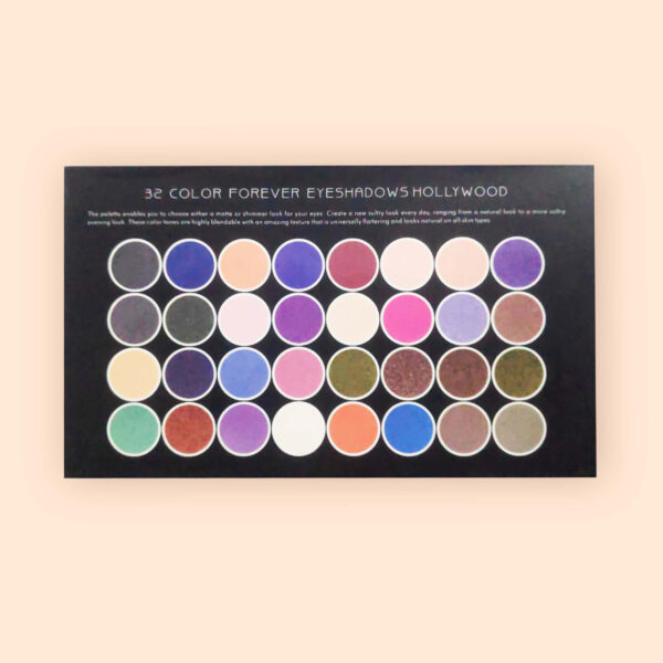 swiss beauty 32 shades eyeshadow palette matte and shimmer