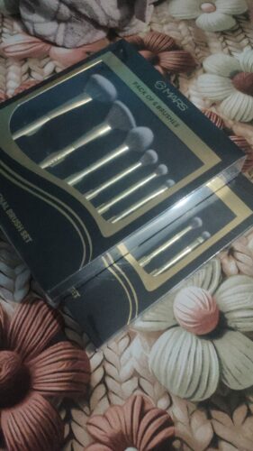 MARS Artist's Arsenal Brush Set 6-in-1{Foundation, Blush, Powder and Flat Eyeshadow & Big Eyeshadow Brush} photo review