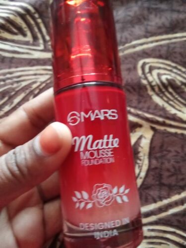 MARS Matte Mousse Foundation 102 Beige | Hydrating | Medium to Full Coverage | Lightweight | 60ml photo review