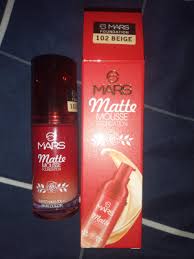 MARS Matte Mousse Foundation 102 Beige | Hydrating | Medium to Full Coverage | Lightweight | 60ml photo review