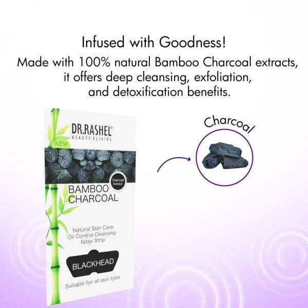 Dr RASHEL Bamboo Charcoal Oil Control Cleansing Nose Strip