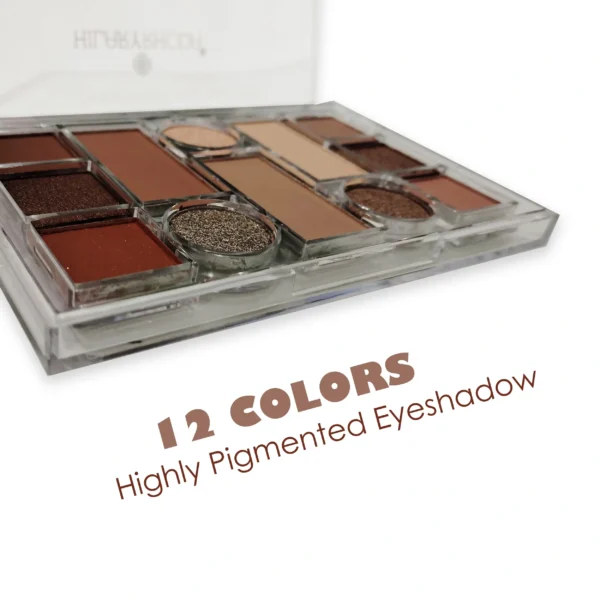 Hilary Rhoda TOUCH OF NUDE Eyeshadow 12 COLORS Matte and Shimmer
