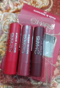 MARS Matte Lipstick - Rich Red | Kiss Proof | Full Coverage photo review