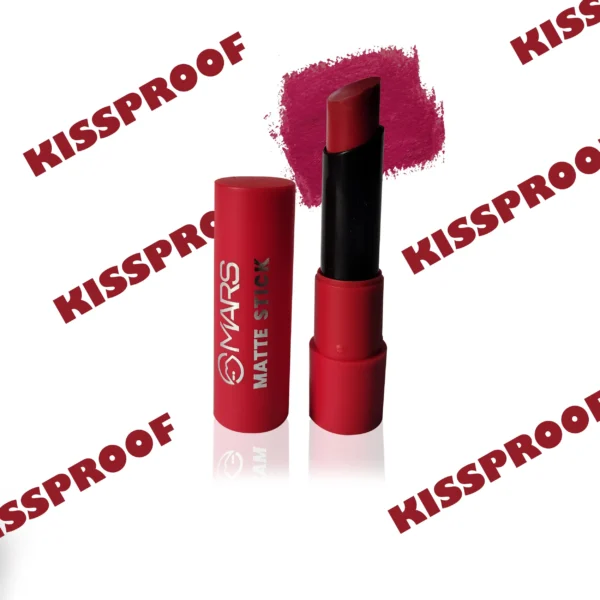 MARS Matte Lipstick Rich Red Kissproof