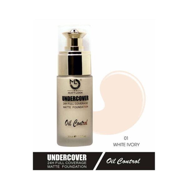 Matt Look Undercover 24H Full Coverage Matte Foundation Oil Control