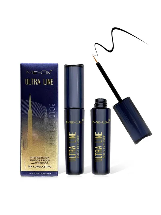 ME-ON Ultra Line Intense Black Smudge Proof Waterproof Bold Eyeliner black