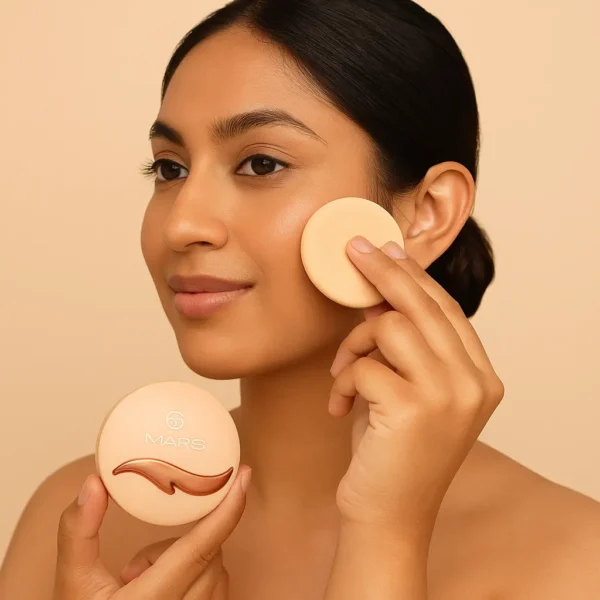 MARS Air Compact Powder Velvety Finish Application