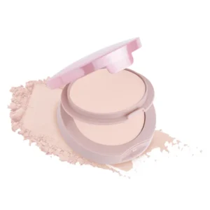 ME-ON Oil Control Compact Powder – Shade 05 | 12-Hour Matte Finish and Pore-Blurring Formula with SPF 15 (15g)