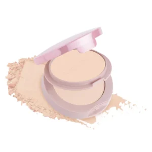 ME-ON Oil Control Compact Powder – Shade 05 | 12-Hour Matte Finish and Pore-Blurring Formula with SPF 15 (15g)