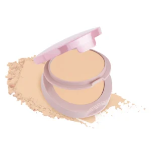 ME-ON Oil Control Compact Powder – Shade 05 | 12-Hour Matte Finish and Pore-Blurring Formula with SPF 15 (15g)