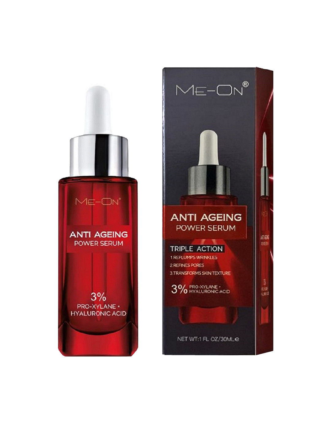 ME-ON Anti Ageing Power Serum 30ml with Hyaluronic Acid