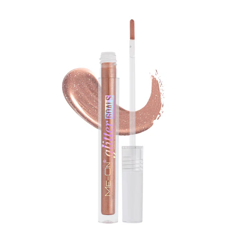 ME-ON Glitter Goals Liquid Eyeshadow 04 - Rose Gold 6ml
