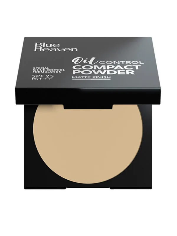 Blue Heaven Oil Control Compact Powder – Shade 201 Cream 8g