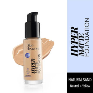 blue heaven spf 25 hyper matte lightweight foundation
