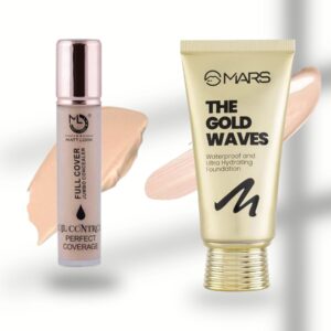 MARS Gold Waves Foundation + Matt Look Jumbo Concealer