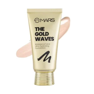 ARS The Gold Waves Foundation – High-Coverage Liquid Foundation for a Radiant, Dewy Glow (30ml)