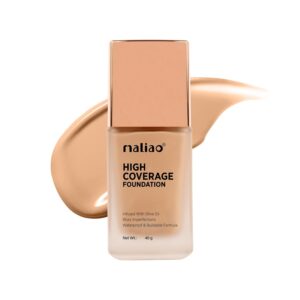 Maliao High Coverage Foundation – Olive Oil Infused, Waterproof & Buildable Formula