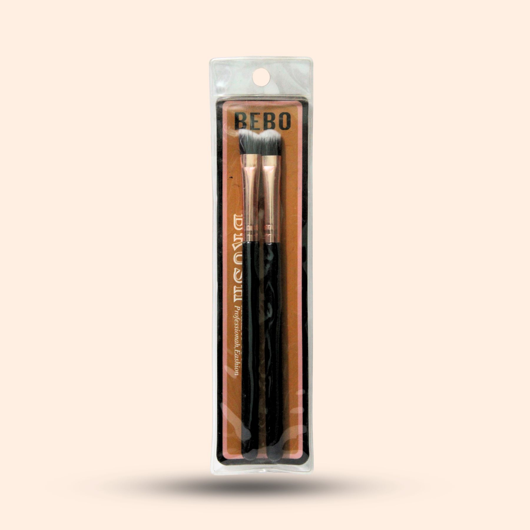 BEBO Professional 2-Piece Makeup Brush Set – Precision Eye & Brow Duo