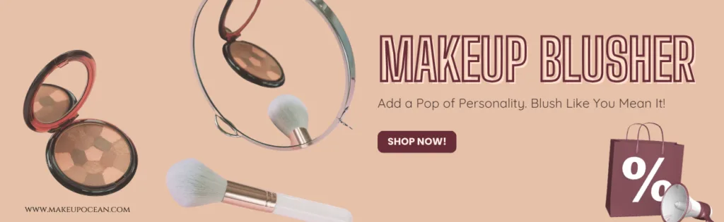 Makeup blusher — add a pop of personality