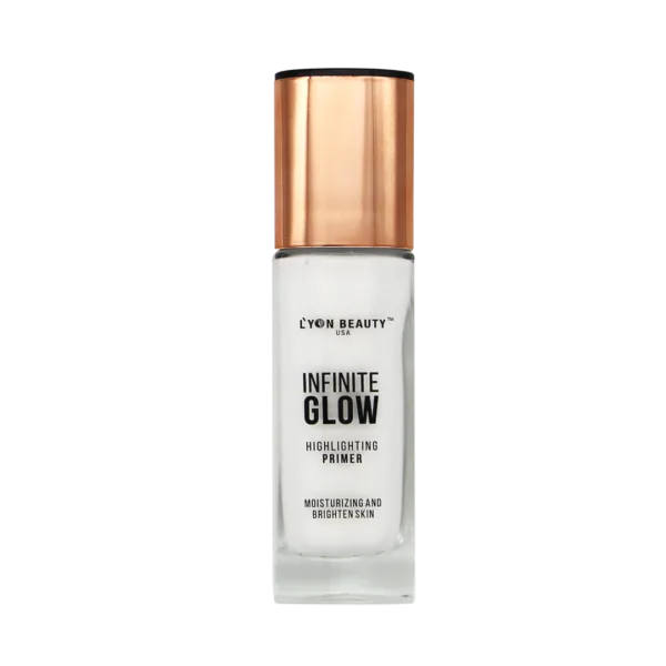 Lyon Beauty Infinite Glow Highlighting Primer (Shade 01) – 2-in-1 Luminous Base & Liquid Highlighter