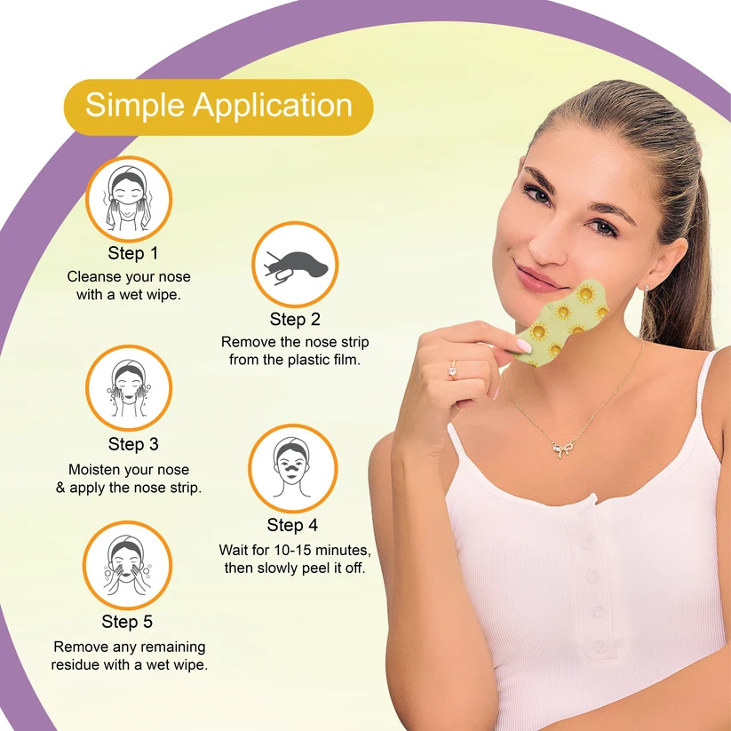 Dr. Rashel De-Tan Nose Pore Cleansing Strips (10 Strips) – Deep Pore Cleansing & Blackhead Remover {Pack of 2} - Image 7