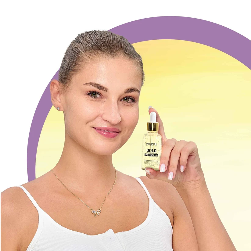 Dr. Rashel Gold Face Serum (30 ml) – Anti-Aging & Radiance Boosting Serum with 24K Gold & Niacinamide - Image 2