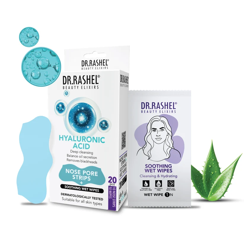 Dr Rashel Hyaluronic Acid Nose Pore Cleansing Strips pack of 10