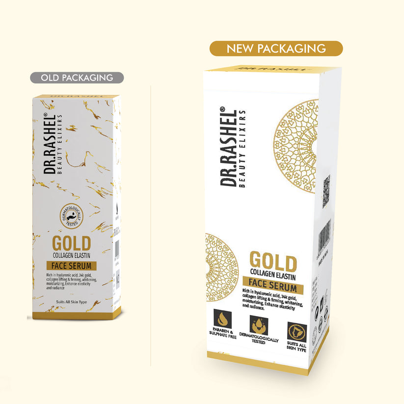 Dr. Rashel Gold Face Serum (30 ml) – Anti-Aging & Radiance Boosting Serum with 24K Gold & Niacinamide - Image 3