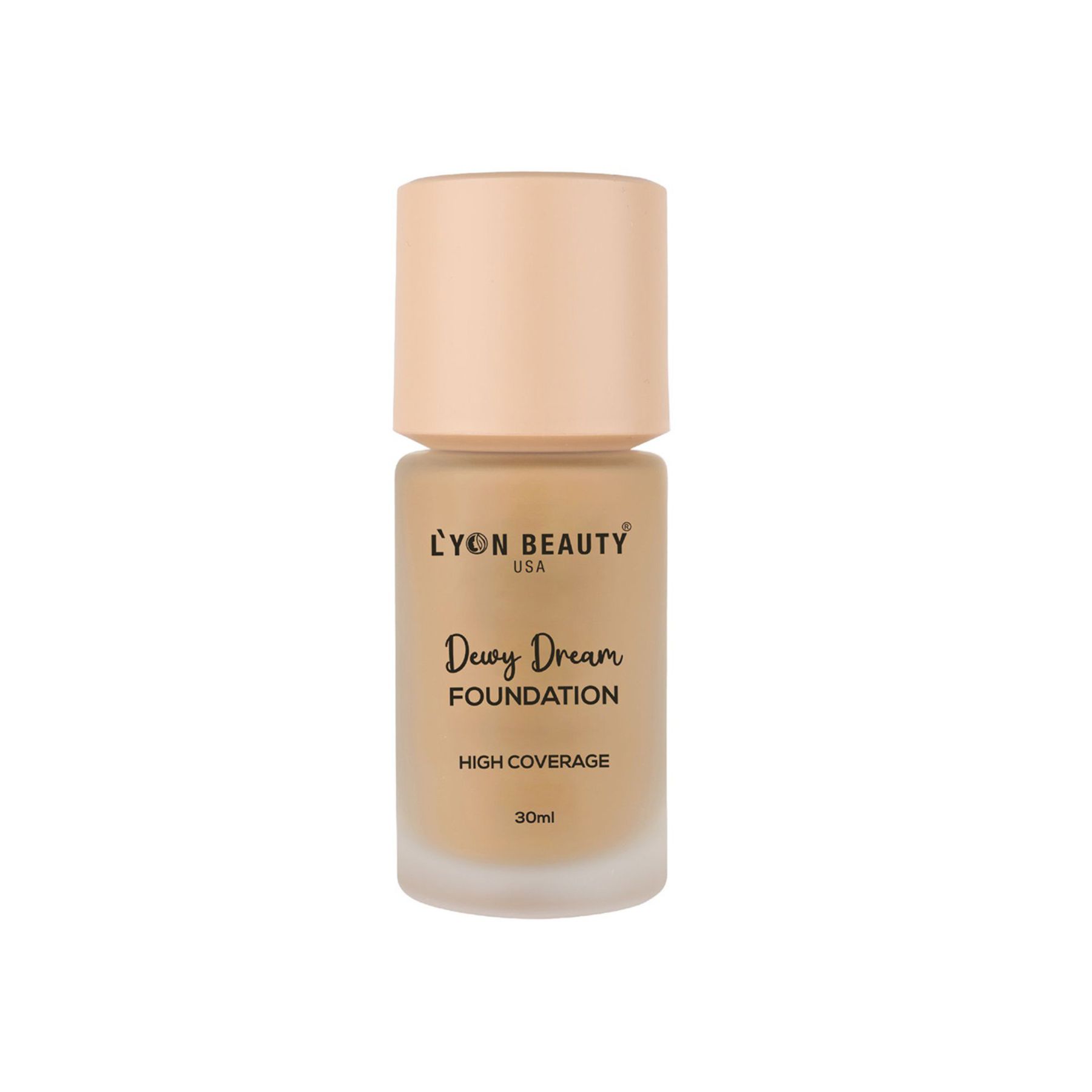 Lyon Beauty USA Dewy Dream High Coverage Foundation – Brightening and Long Lasting Base