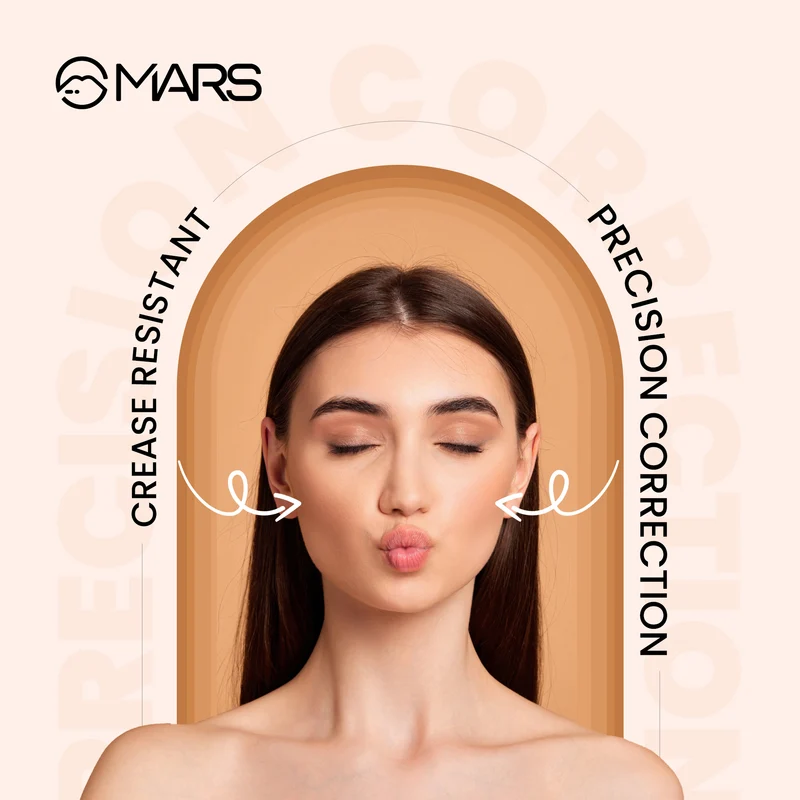 MARS Cover Rangers All-in-One Palette | Creamy Concealer, Color Corrector, Contour & Lip/Cheek Blush Palette (24 g) - Image 5