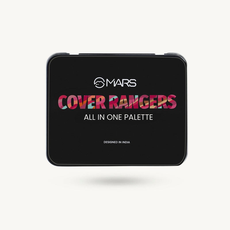 MARS Cover Rangers All-in-One Palette | Creamy Concealer, Color Corrector, Contour & Lip/Cheek Blush Palette (24 g) - Image 7