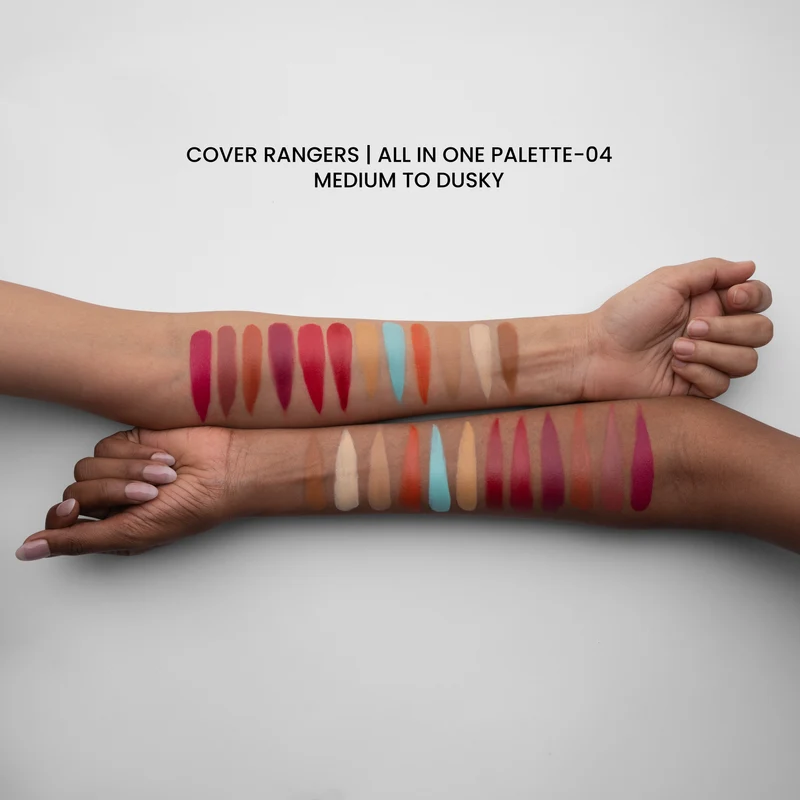 MARS Cosmetics Cover Rangers All-in-One face makeup palette packaging